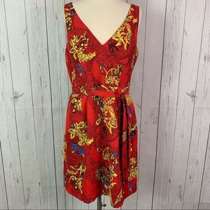 Plenty by Tracy Reese | Thea red yellow dress
